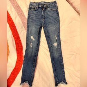 Old Navy Kids Distressed Blue Jeans